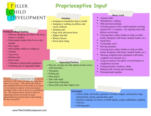Proprioceptive Input