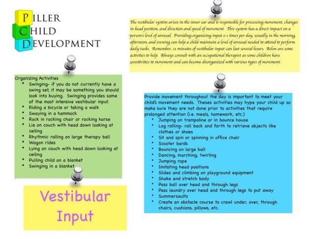 Vestibular Input